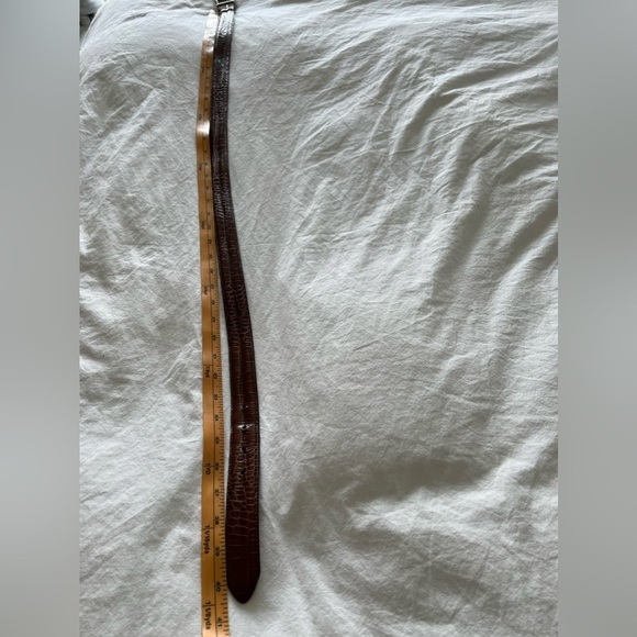 Arden Leather Mens Belt Size 90/36 Brown Italian Leather. - Picture 7 of 7